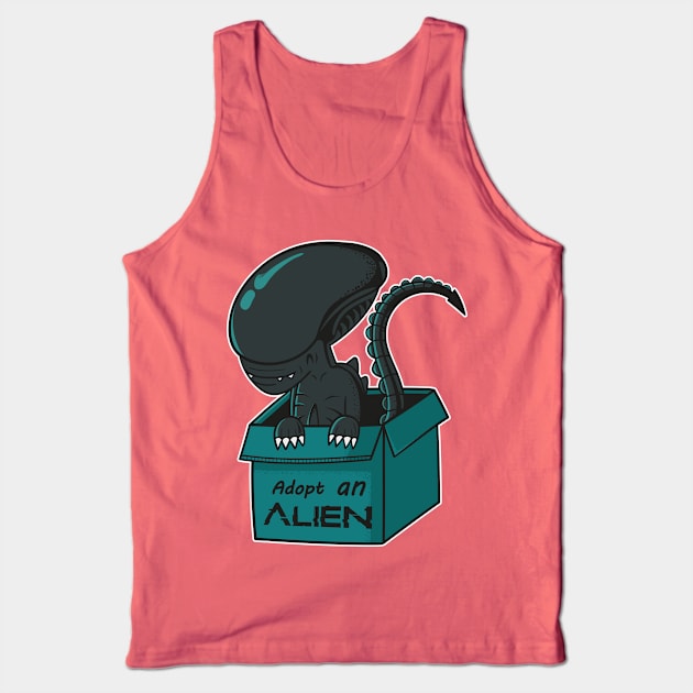 Adopt an alien Tank Top by PaperHead